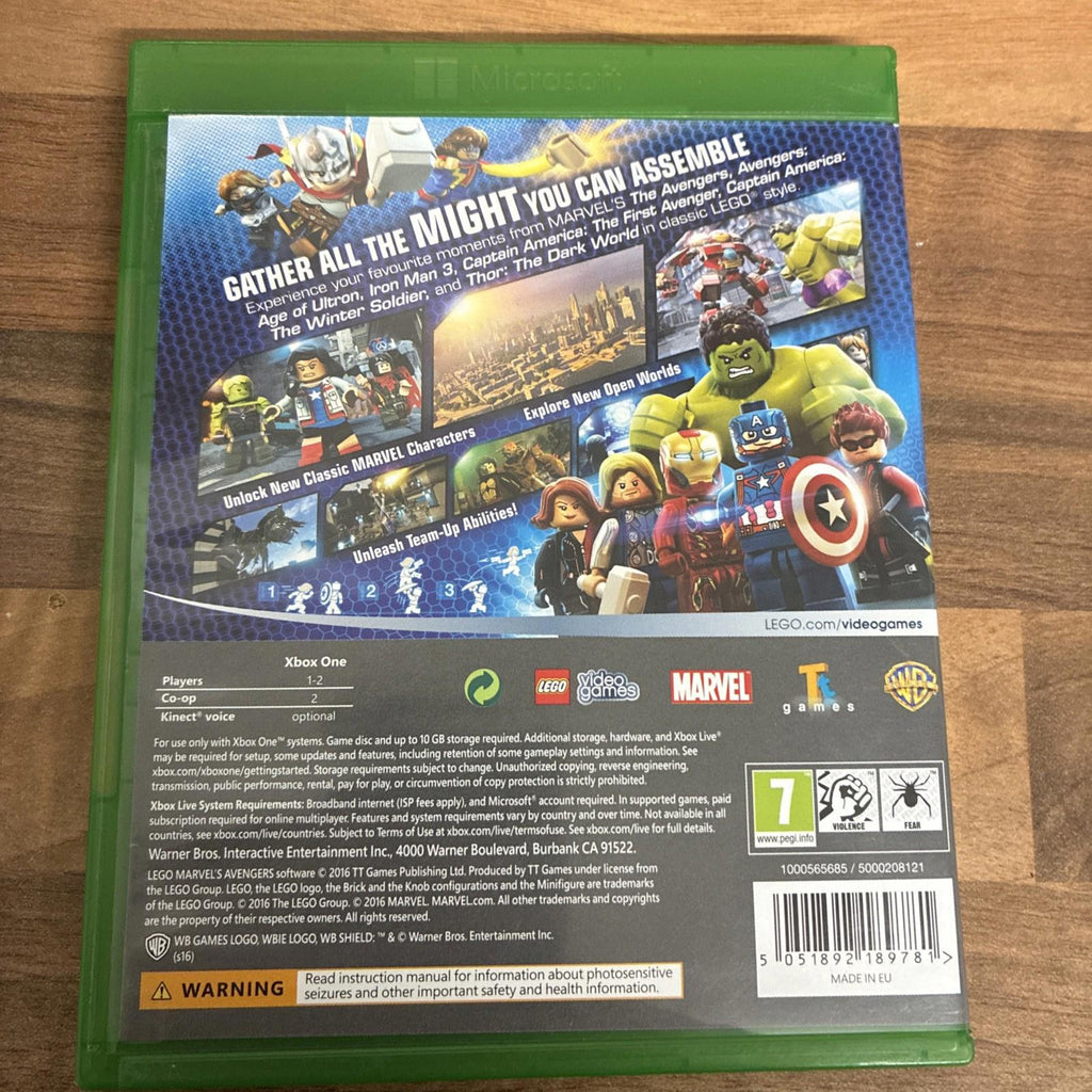 LEGO Marvel Avengers (Microsoft Xbox One, 2016) - European Version