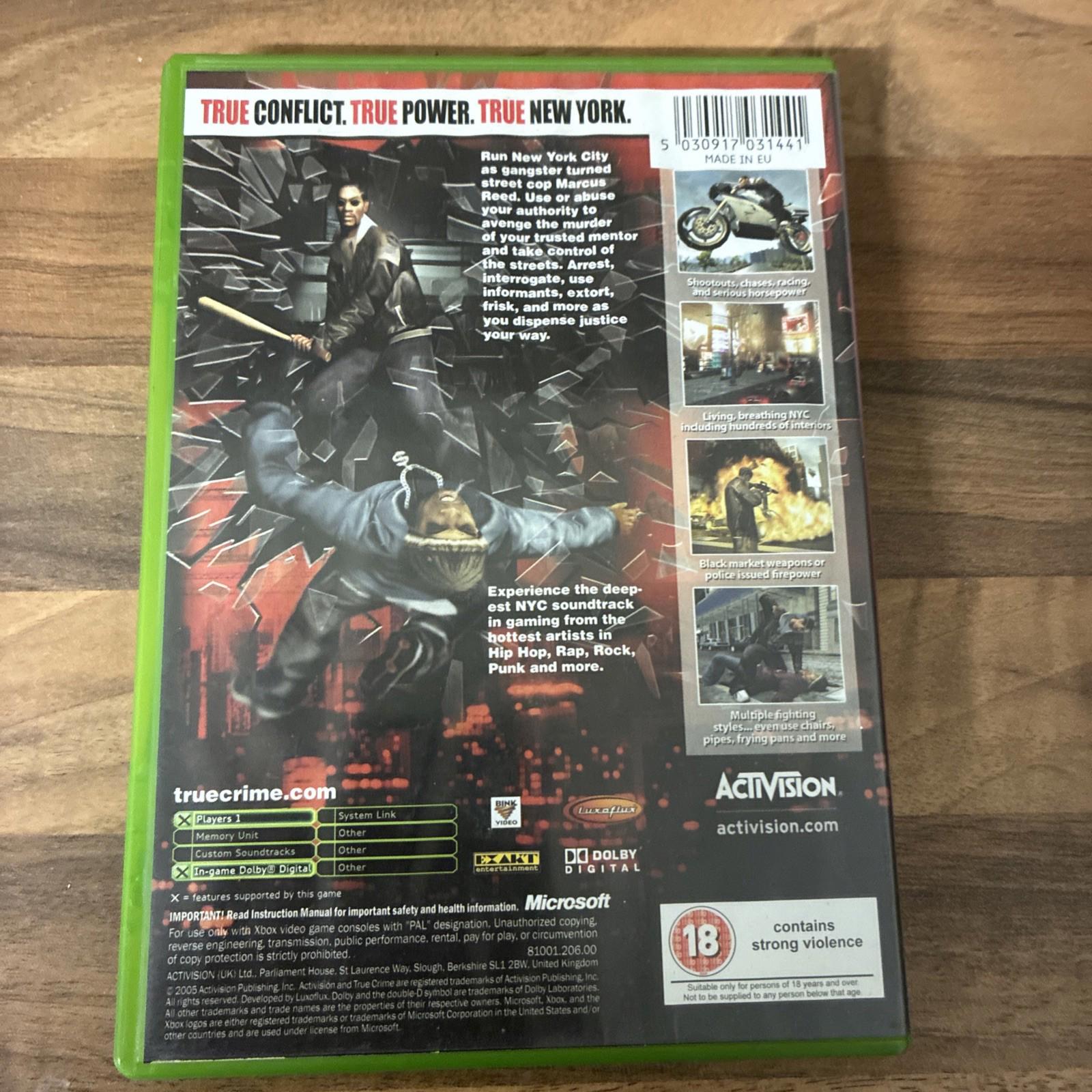 True Crime: New York City (Original Xbox Game)