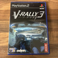 V-Rally 3 - Sony PS2 Playstation 2 Game PAL CIB Black Label mint condition