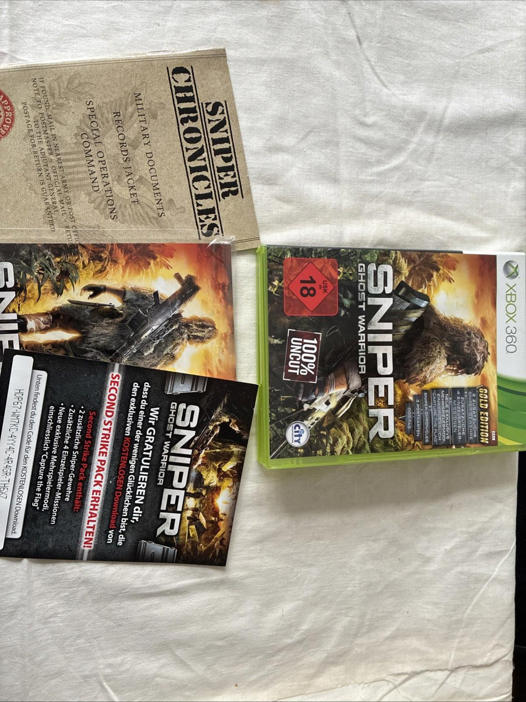 Sniper: Ghost Warrior -- Gold Edition ! Microsoft Xbox 360, 2011) - Complete