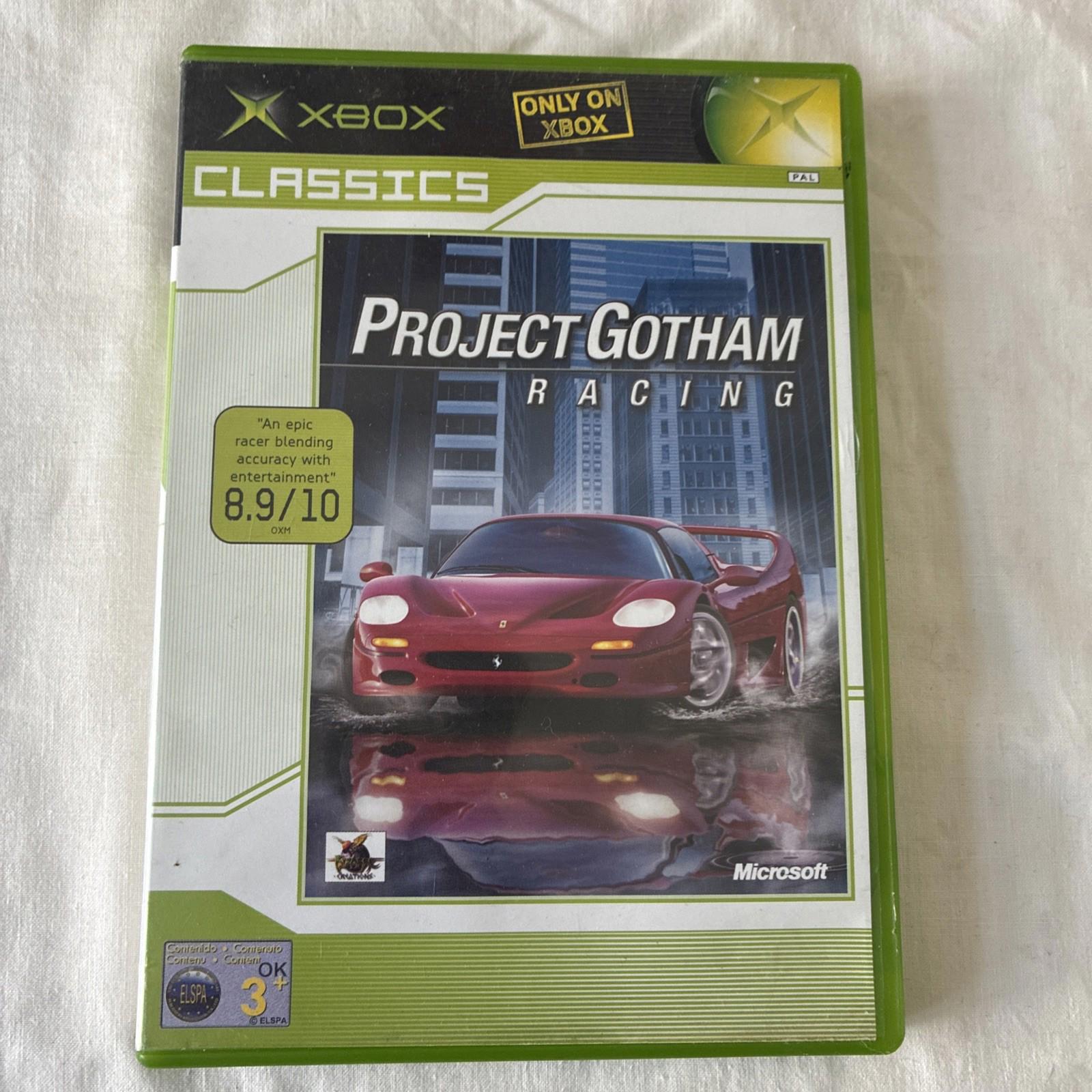 Project Gotham Racing Classics Original Xbox With Manual In VGC Vintage Game
