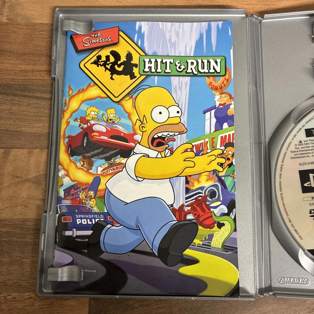 The Simpsons: Hit & Run -- Platinum (PlayStation 2, 2004)