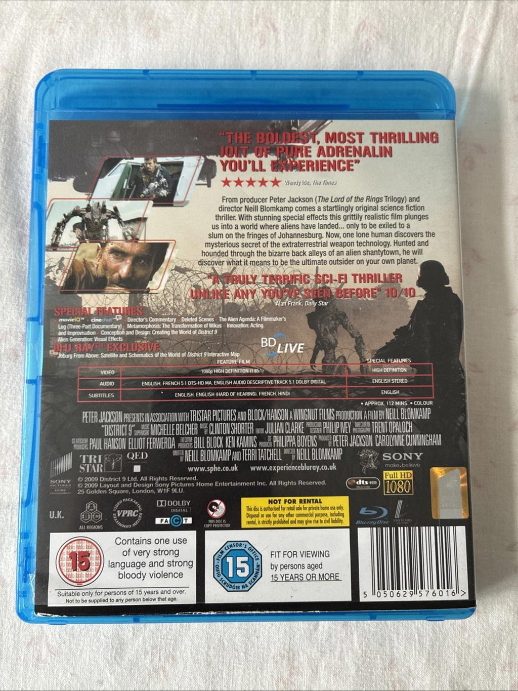 District 9 (Blu-ray, 2009) (French Canadian)