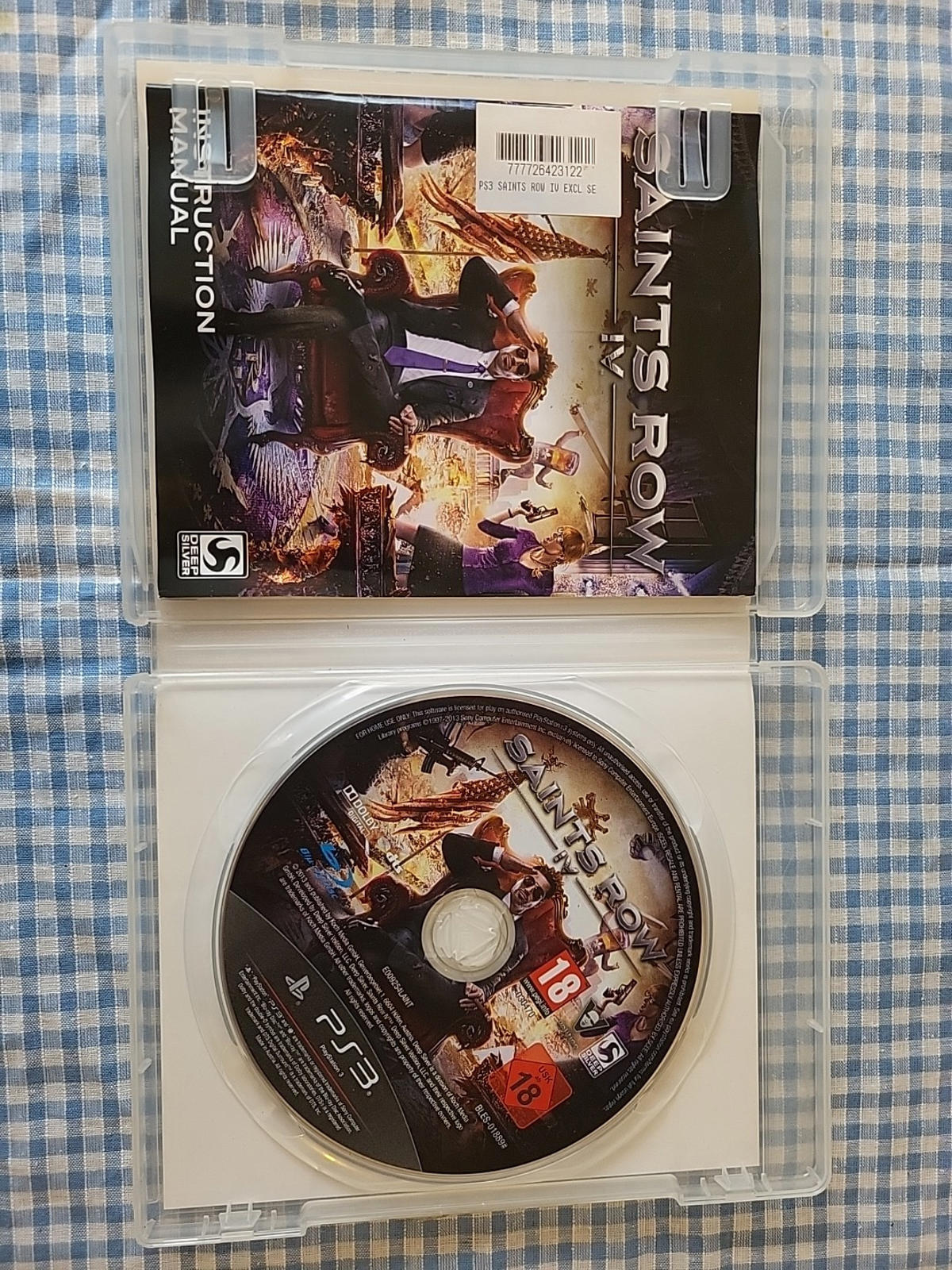 Saints Row IV, Commander In Chief Edition Sony PlayStation 3 With Manual UK PAL