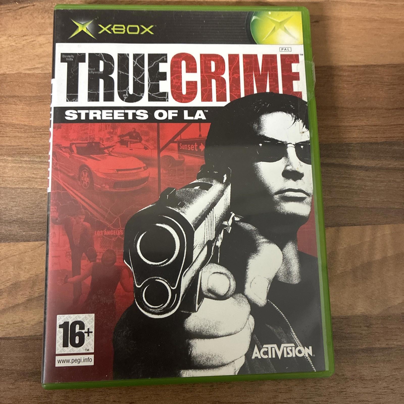 True Crime: Streets of LA - Xbox Original - Complete With Manual - VGC.