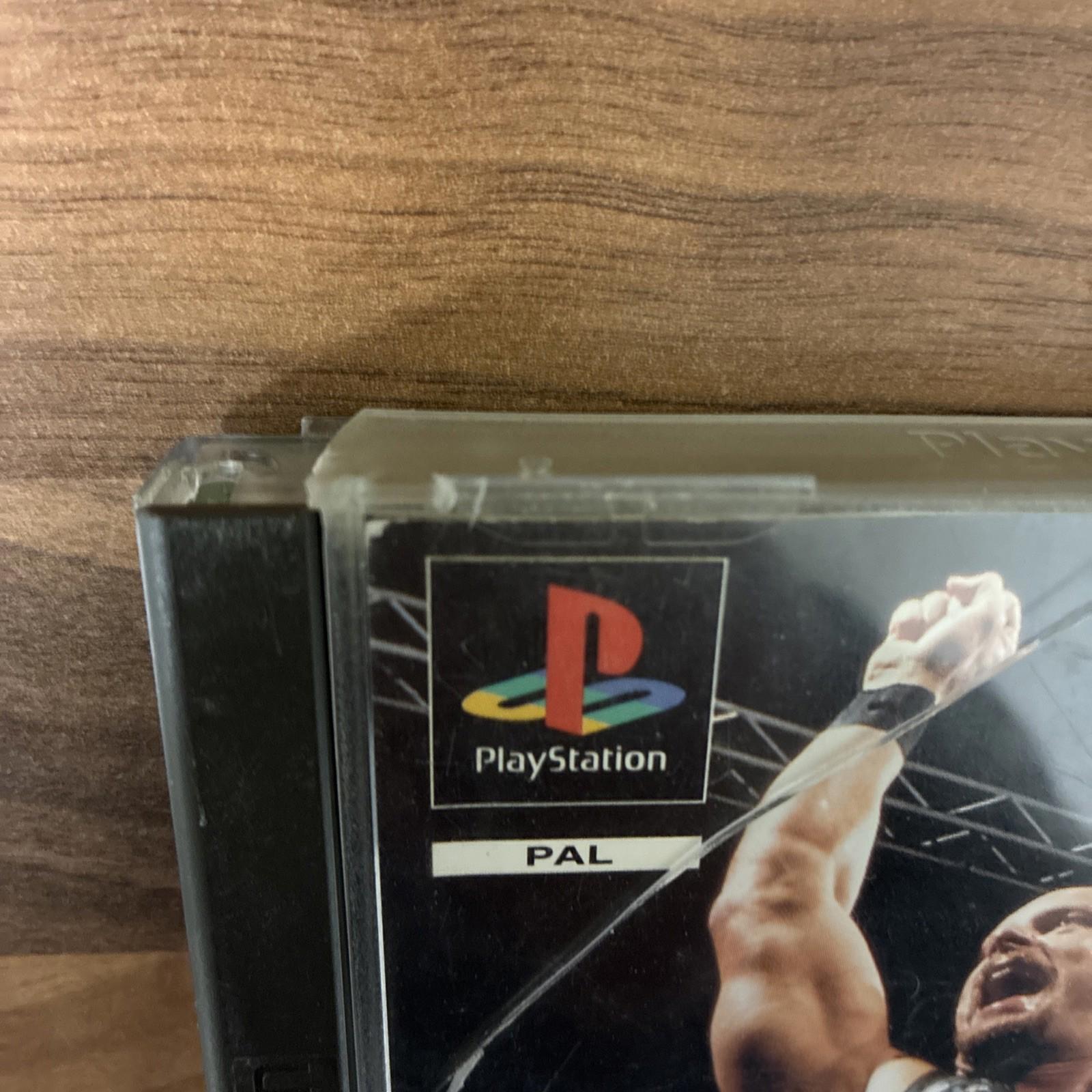 WWF Warzone Complete With Manual PAL PS1 Sony PlayStation One