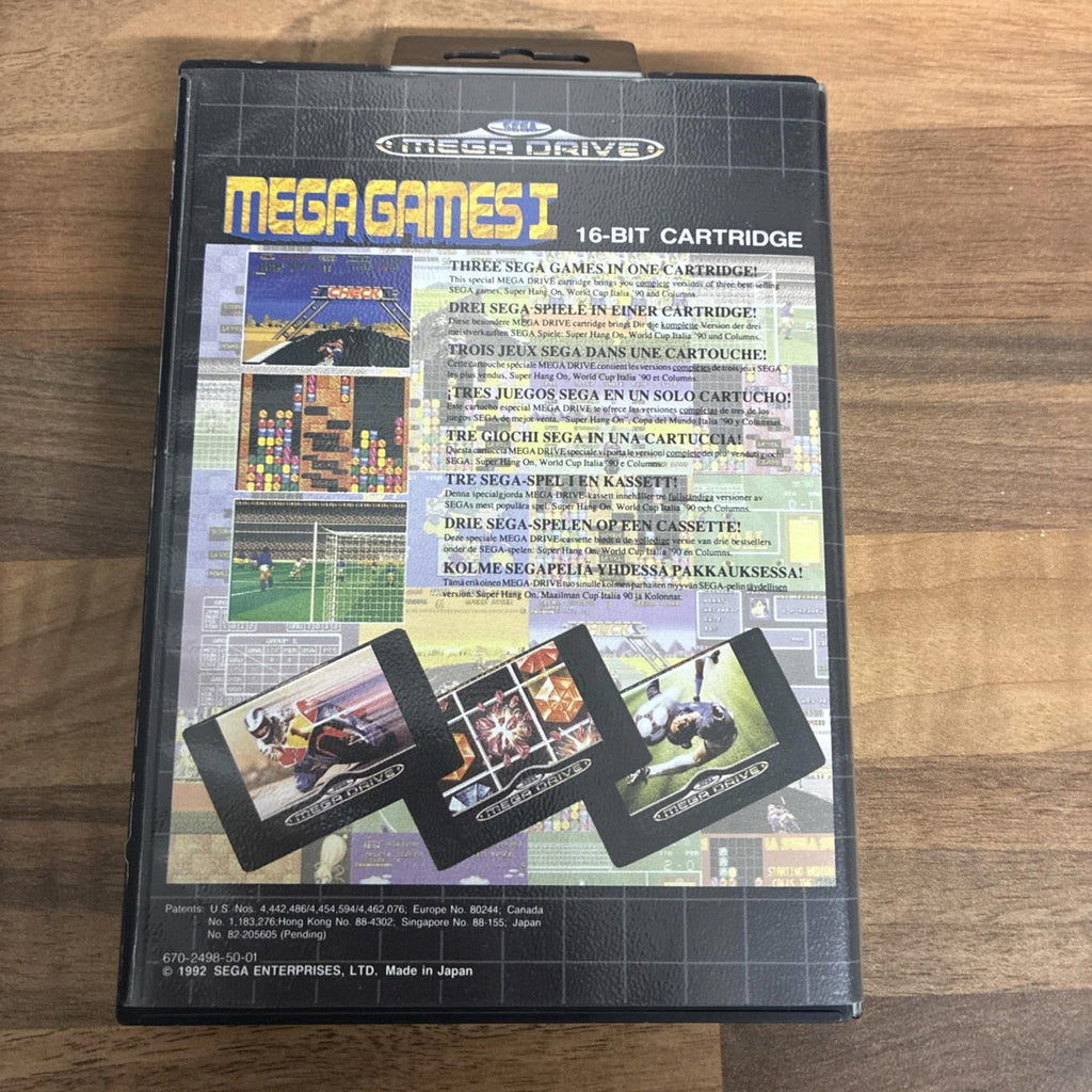 Sega Megadrive | Mega Games 1 | Boxed | Pal | Tested with manual Boxed