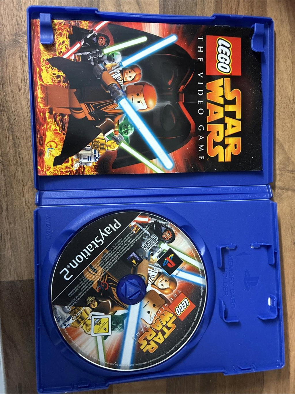 Lego Star Wars (Sony PlayStation 2, 2005) - Complete With Manual