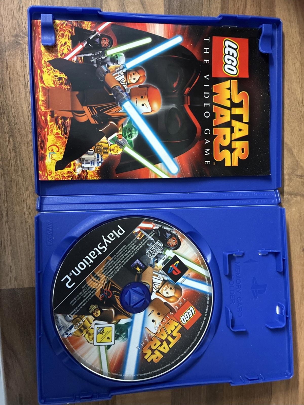 Lego Star Wars (Sony PlayStation 2, 2005) - Complete With Manual