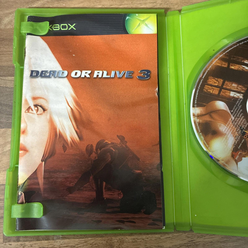 Dead Or Alive 3 - Original Xbox Video Game - With Manual