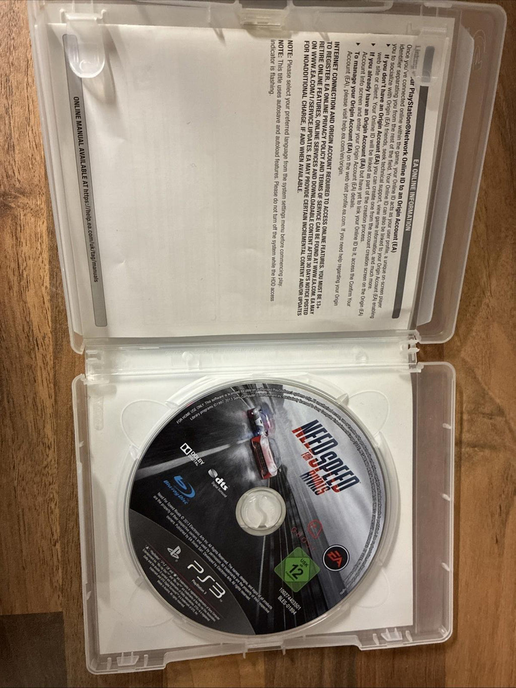 Need For Speed Rivals for Playstation 3 PS3.