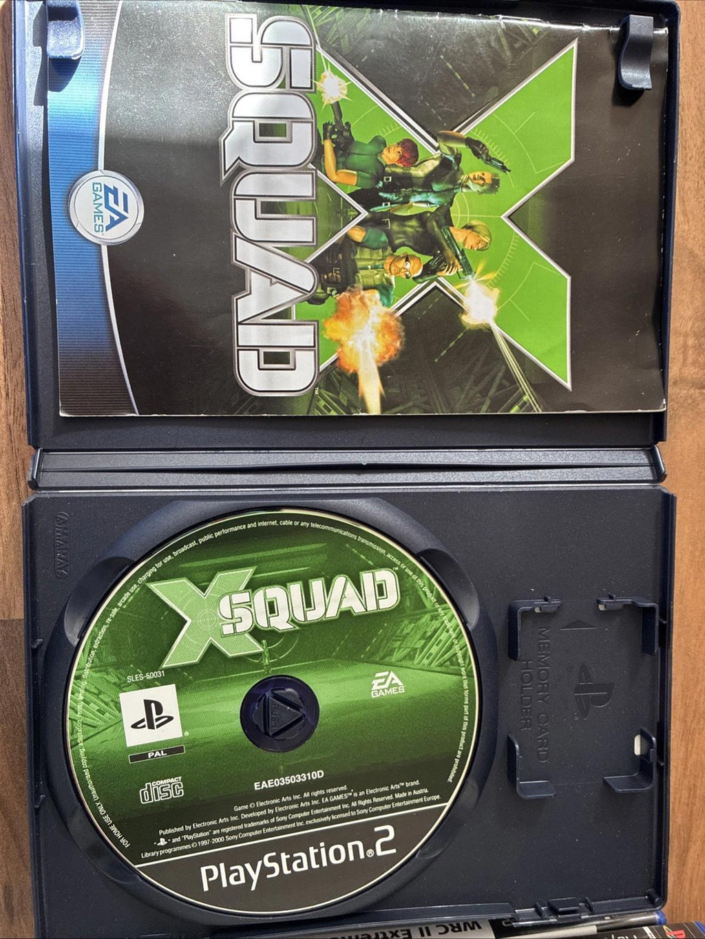 X Squad (Sony PlayStation 2, 2000) - European Version With Manual