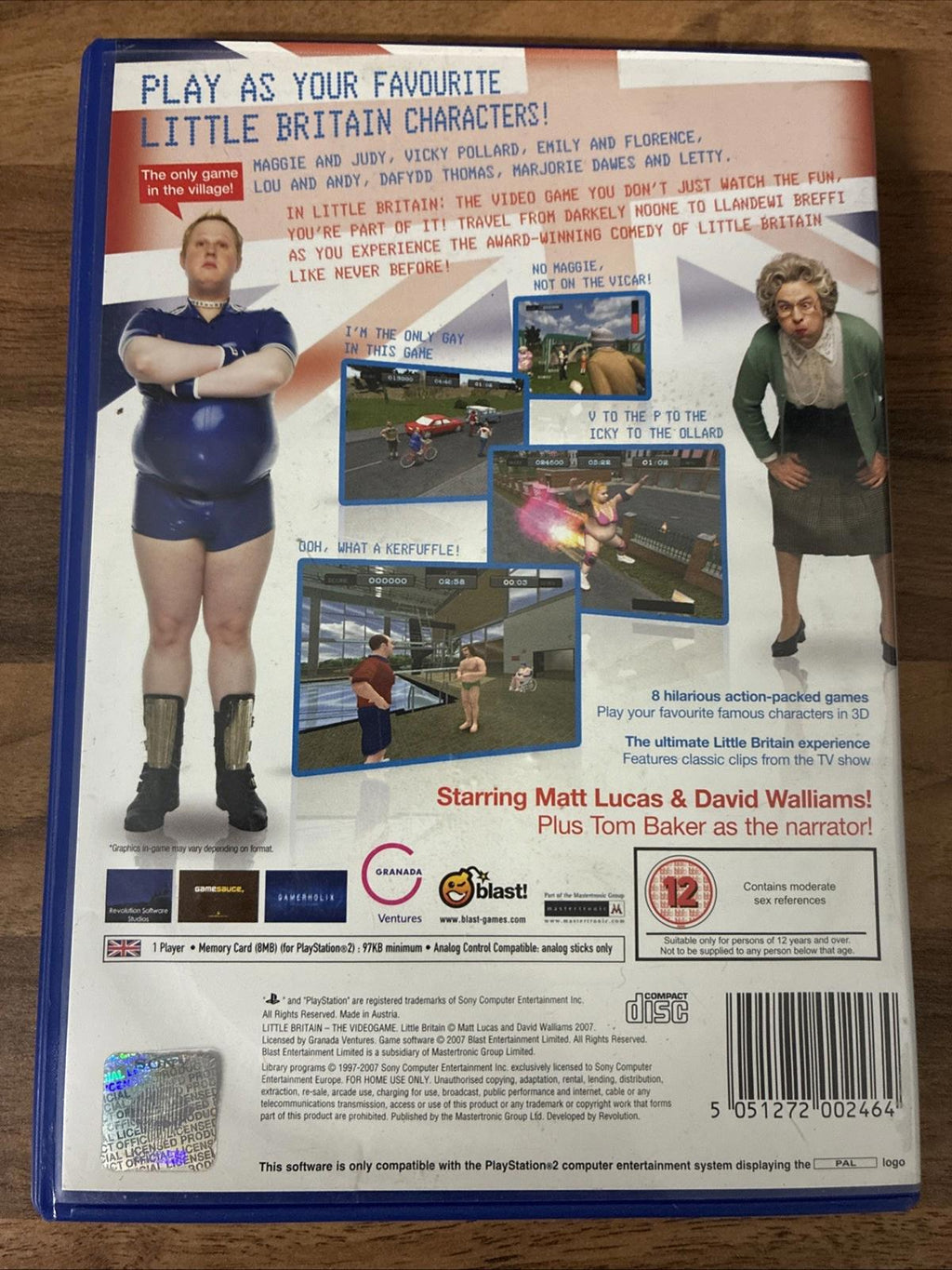 Little Britain: The Video Game (Sony PlayStation 2, 2007) - European Version