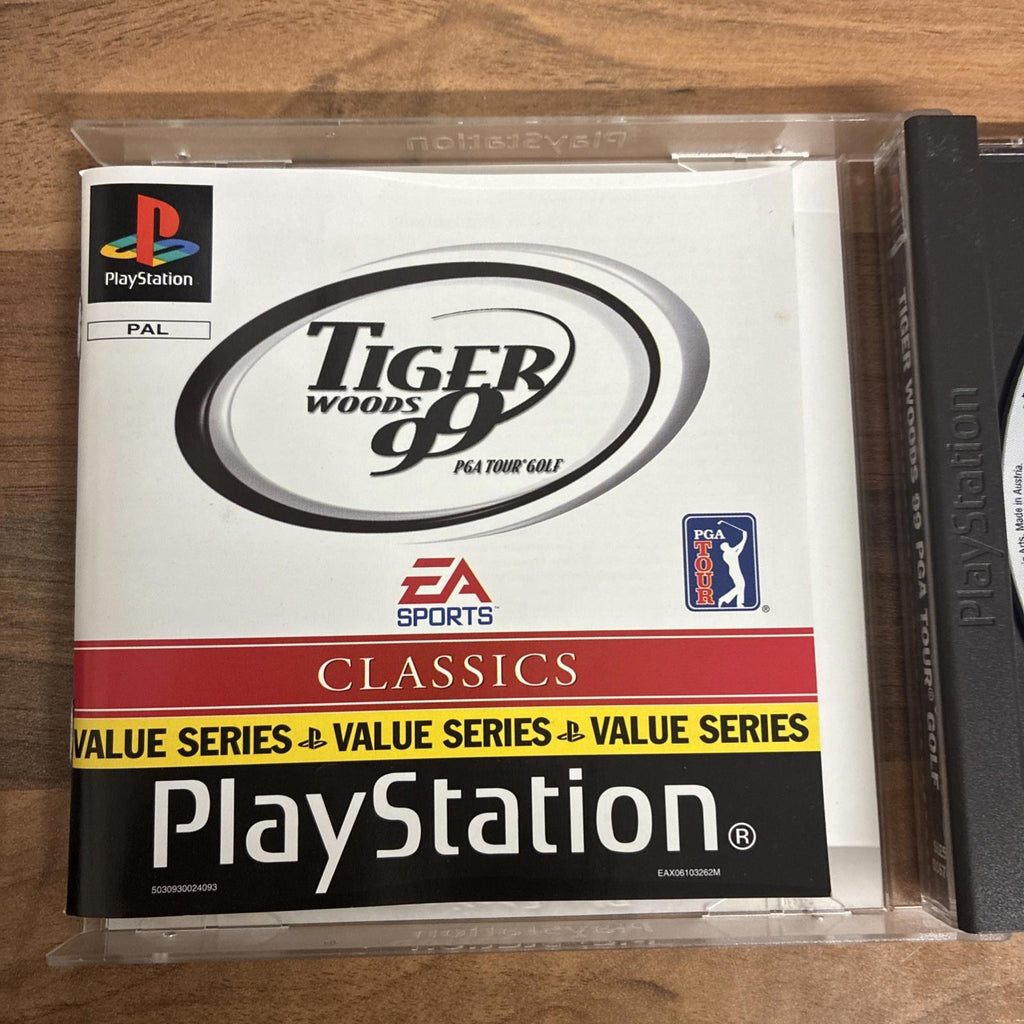 38888 Tiger Woods PGA Tour Golf 99 - Sony PS1 Playstation 1 (1998) VGC