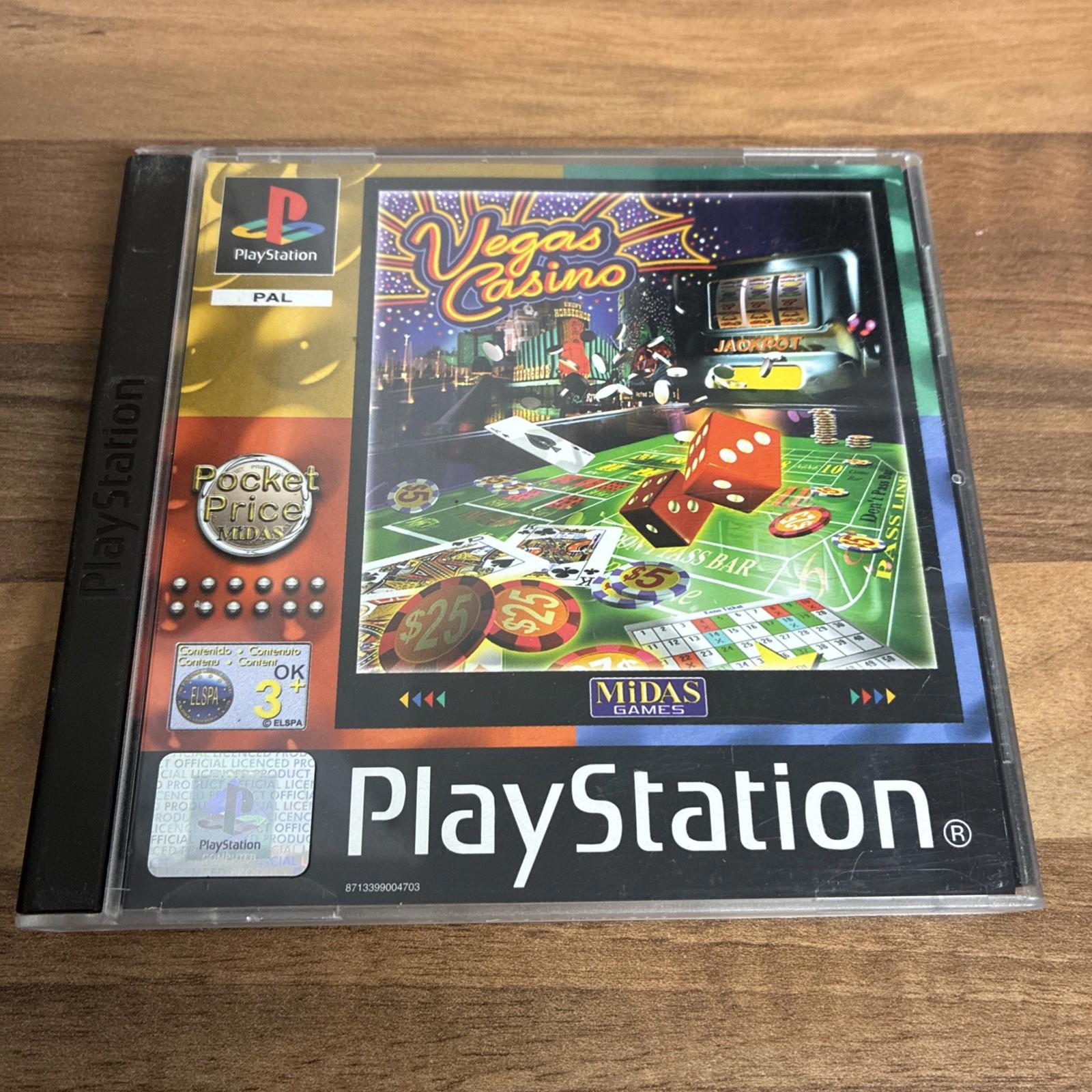 Las Vegas Casino (Sony PlayStation 1, 2000) - US Version