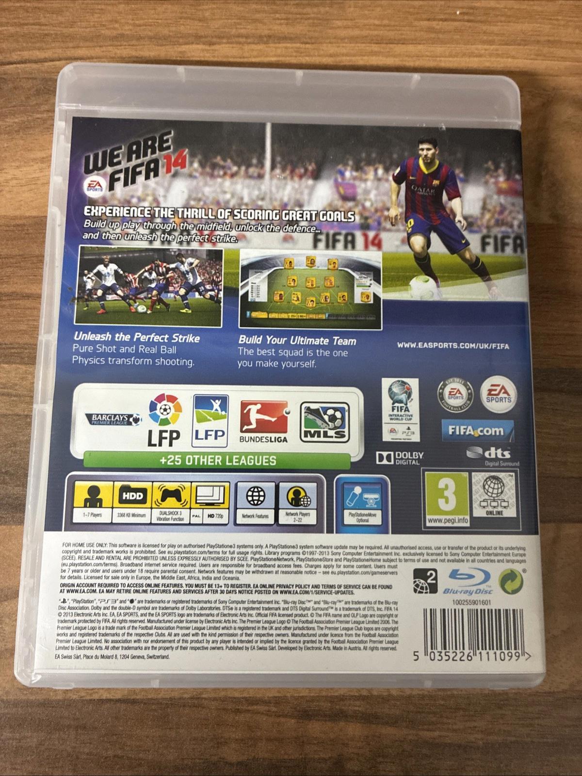 FIFA 14 -- Ultimate Edition (Sony PlayStation 3, 2013)