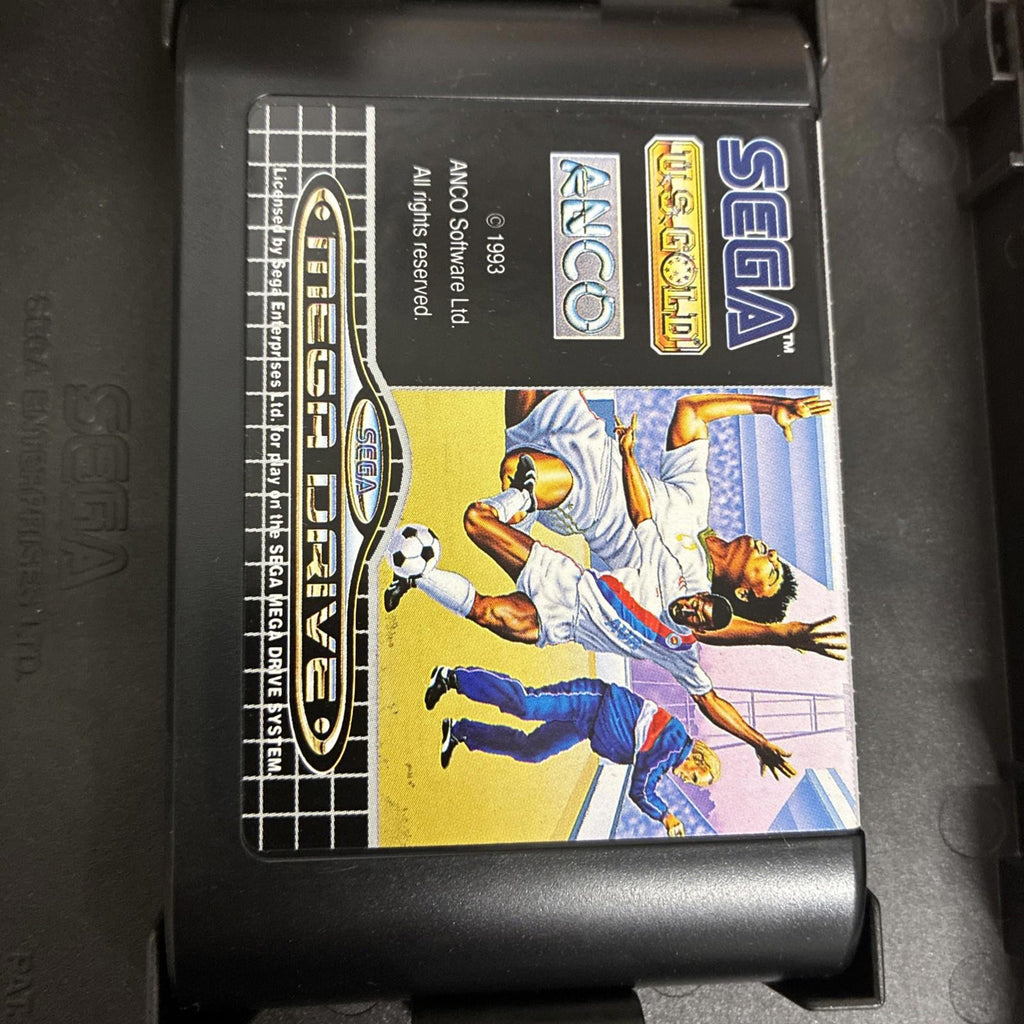 Super Kick Off Sega Mega Drive 1991 Boxed Retro Football Game Manual Untested