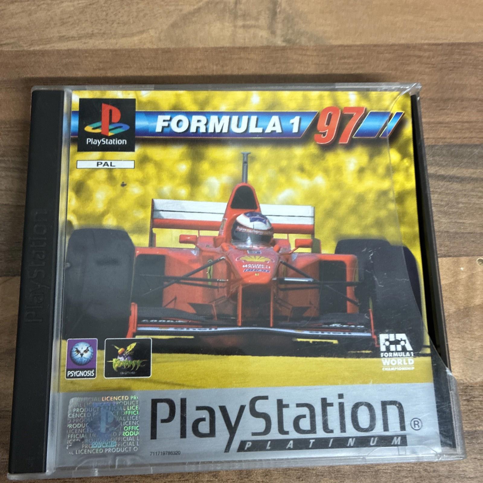 Formula 1 97 - Sony PlayStation 1 PS1 Game Complete With Manual