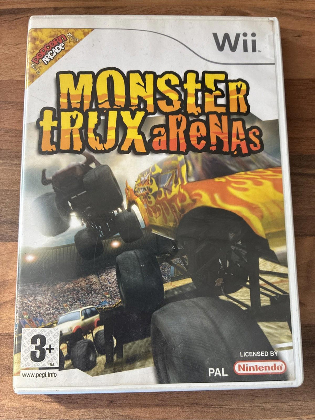 Monster Trux Arenas Wii Game With Manual