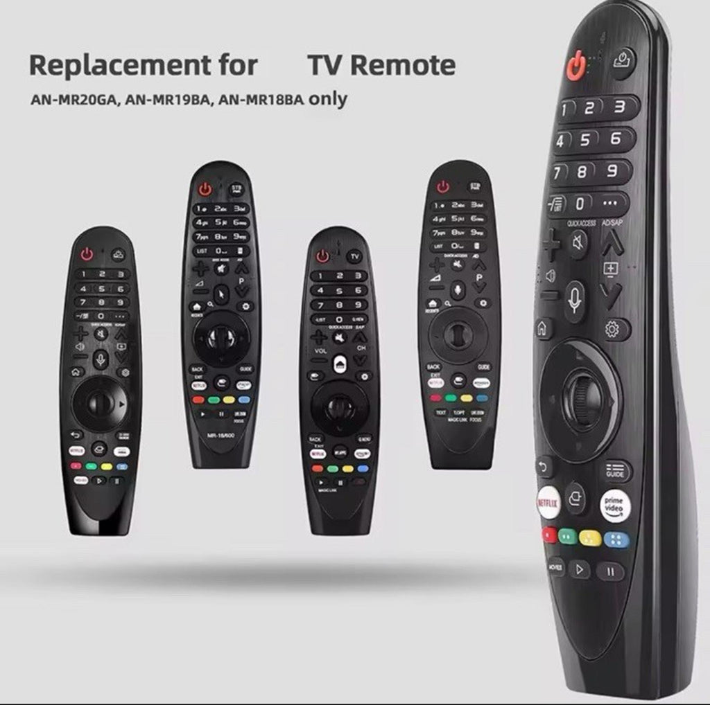 LG AKB76036201 Remote Control - Black Replacement Remote