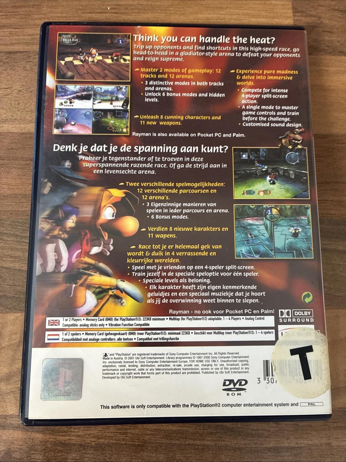 Rayman M PlayStation 2 Game Complete With Manual And In Very Good Condition