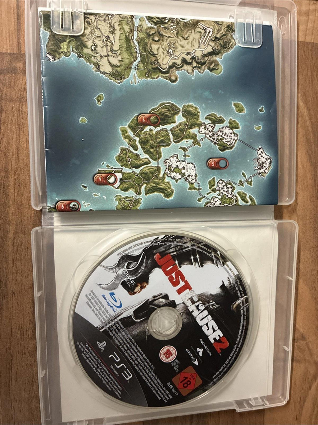 Just Cause 2 With/map Manual (Sony PlayStation 3, 2010) - European Version Mint