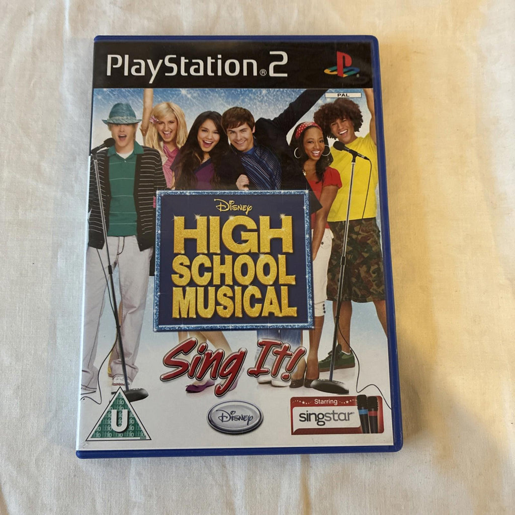 High School Musical: Sing It (PlayStation 2, 2007) - European Version