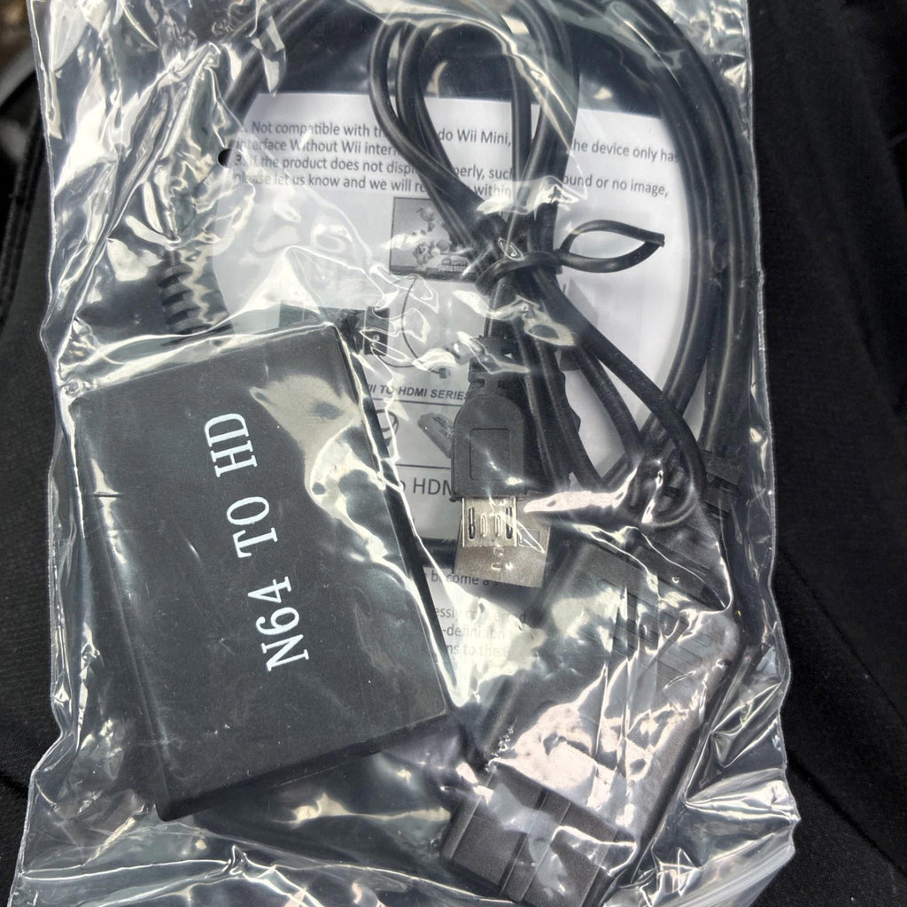 n64 To hdmi Converter HD Link Cable Lead Adapter for Gamecube Super nes/snes