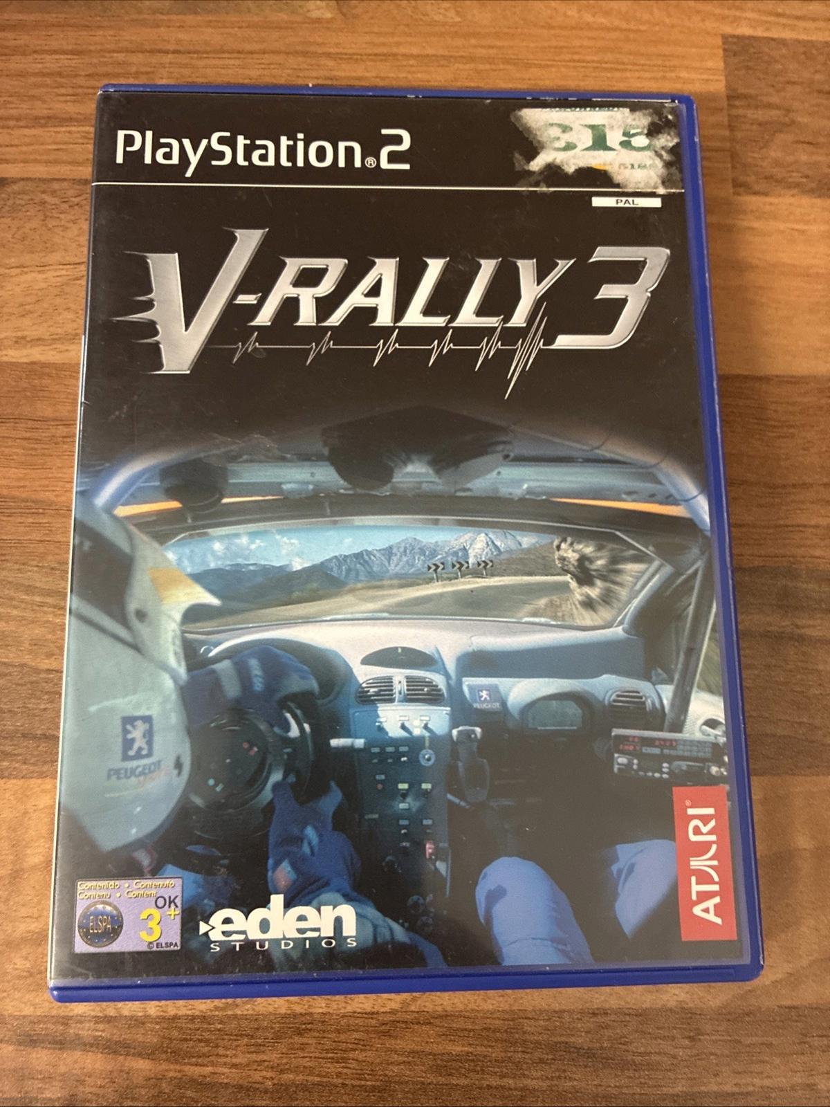 V-Rally 3 (PS2) Boxed With Manual