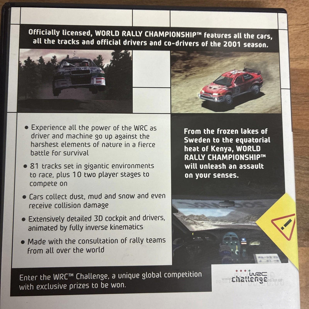 WRC World Rally Championship - PlayStation 2 (PS2) - With Manual mint condition