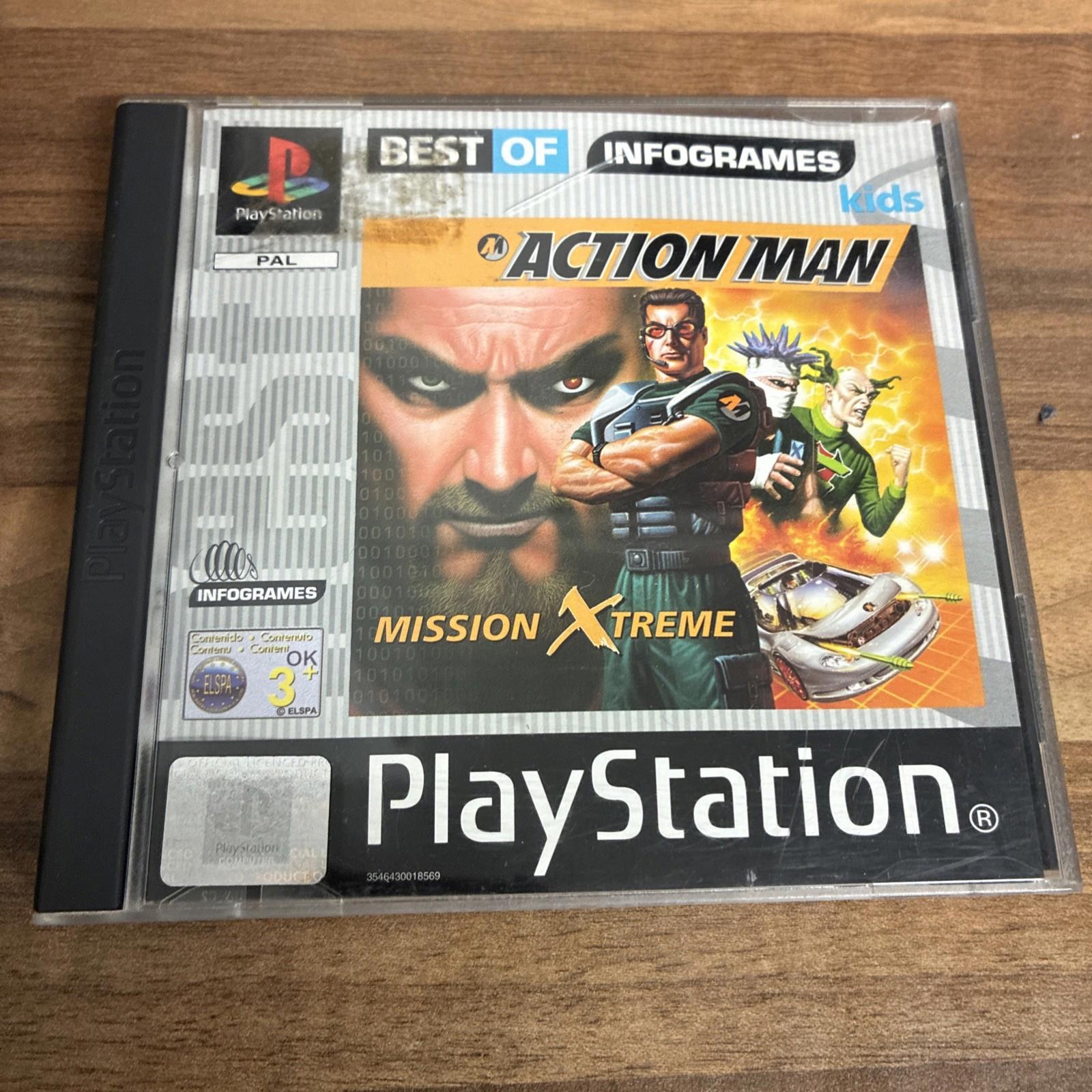 70491 Action Man Mission Xtreme - Sony PS1 Playstation 1 (1999) SLES 01761