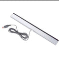 SENSOR BAR FOR NINTENDO WII & WII U WITH STAND WIRED INFRARED RECEIVER - NEW