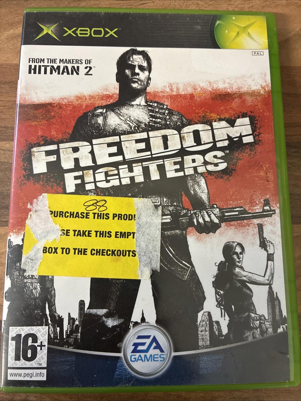 Freedom Fighters (Microsoft Xbox, 2003) In Very Good Condition