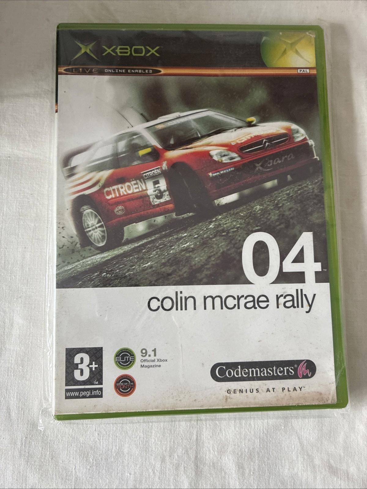 Colin McRae Rally 04 (Microsoft Xbox, 2003) - European Version