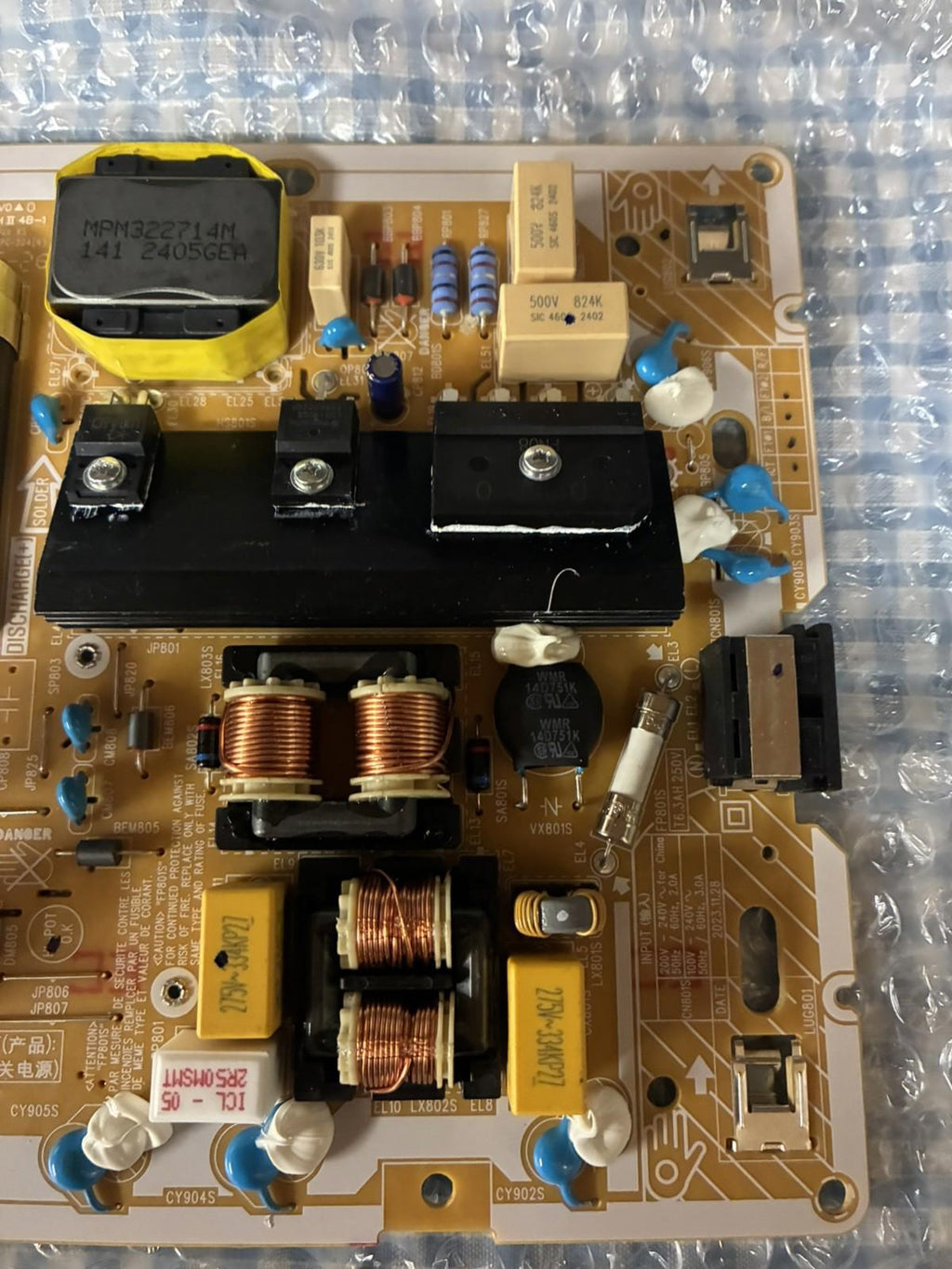 Genuine SAMSUNG POWER SUPPLY BN4401268C for DU7100 TV little use 6 month max