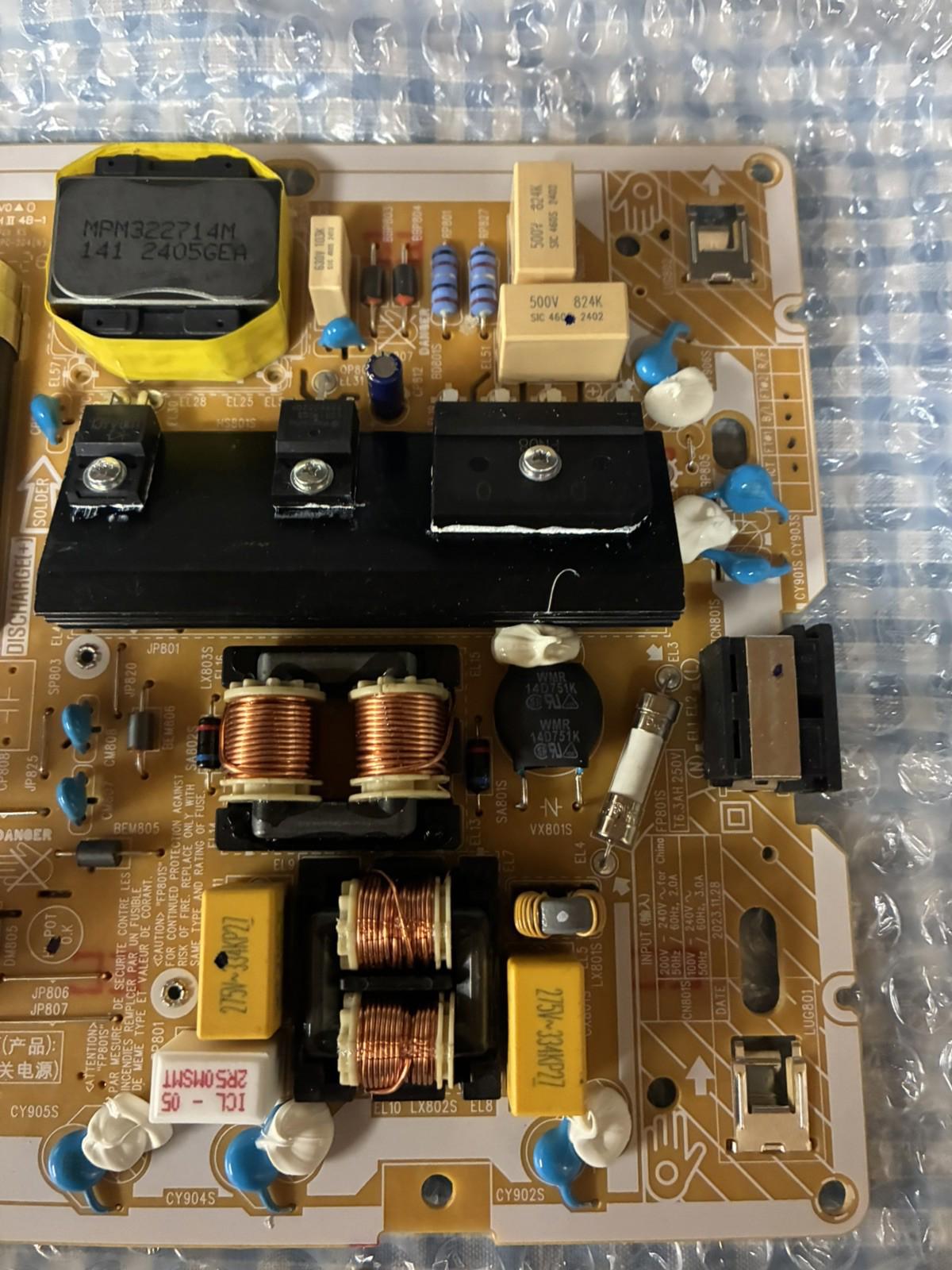 Genuine SAMSUNG POWER SUPPLY BN4401268C for DU7100 TV little use 6 month max