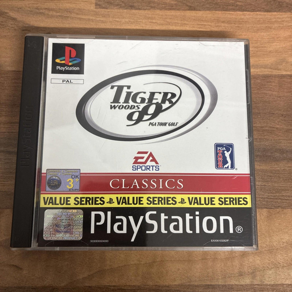 38888 Tiger Woods PGA Tour Golf 99 - Sony PS1 Playstation 1 (1998) VGC