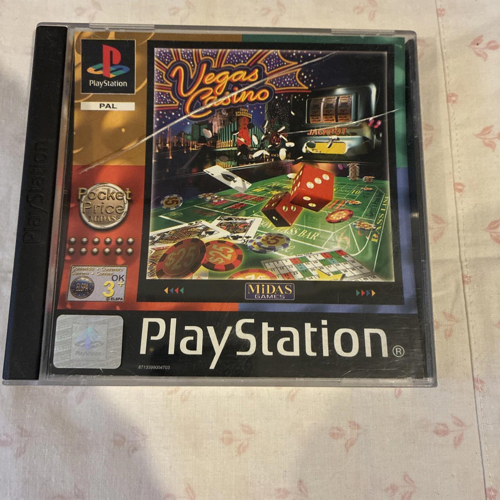Las Vegas Casino (Sony PlayStation 1, 2000) - Good Condition