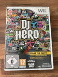 DJ Hero (Nintendo Wii, 2009) Complete With Manual In Very Good Condition