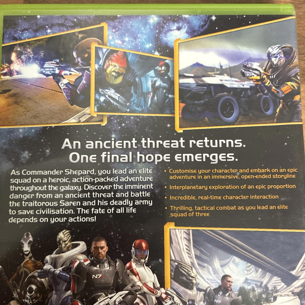 Mass Effect (Microsoft Xbox 360, 2007)