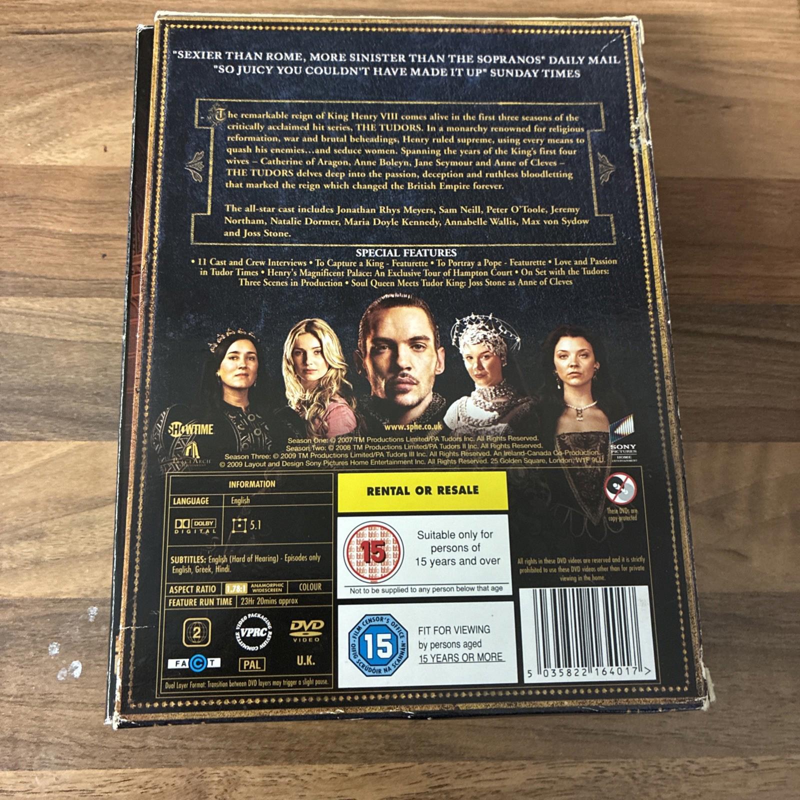 The Tudors - Series 1-3 - Complete (Box Set) (DVD, 2009)
