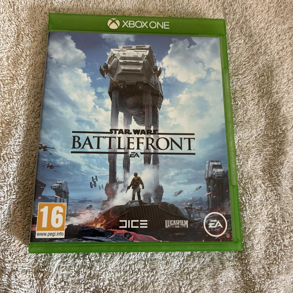 Star Wars: Battlefront (Microsoft Xbox One, 2015).  Very Good Condition