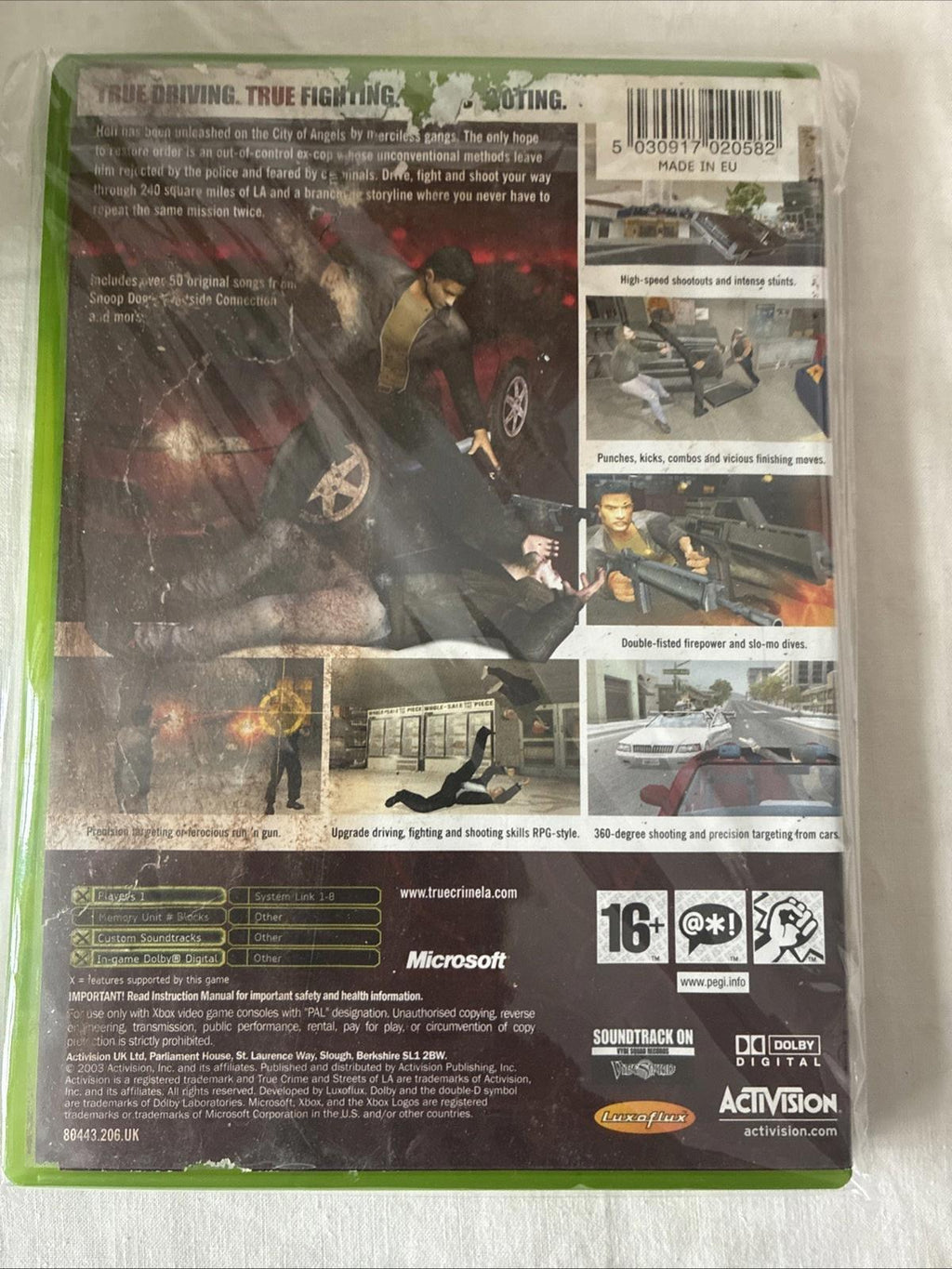 True Crime: Streets of LA (Xbox) PEGI 16+ Adventure: Free Roaming Amazing Value