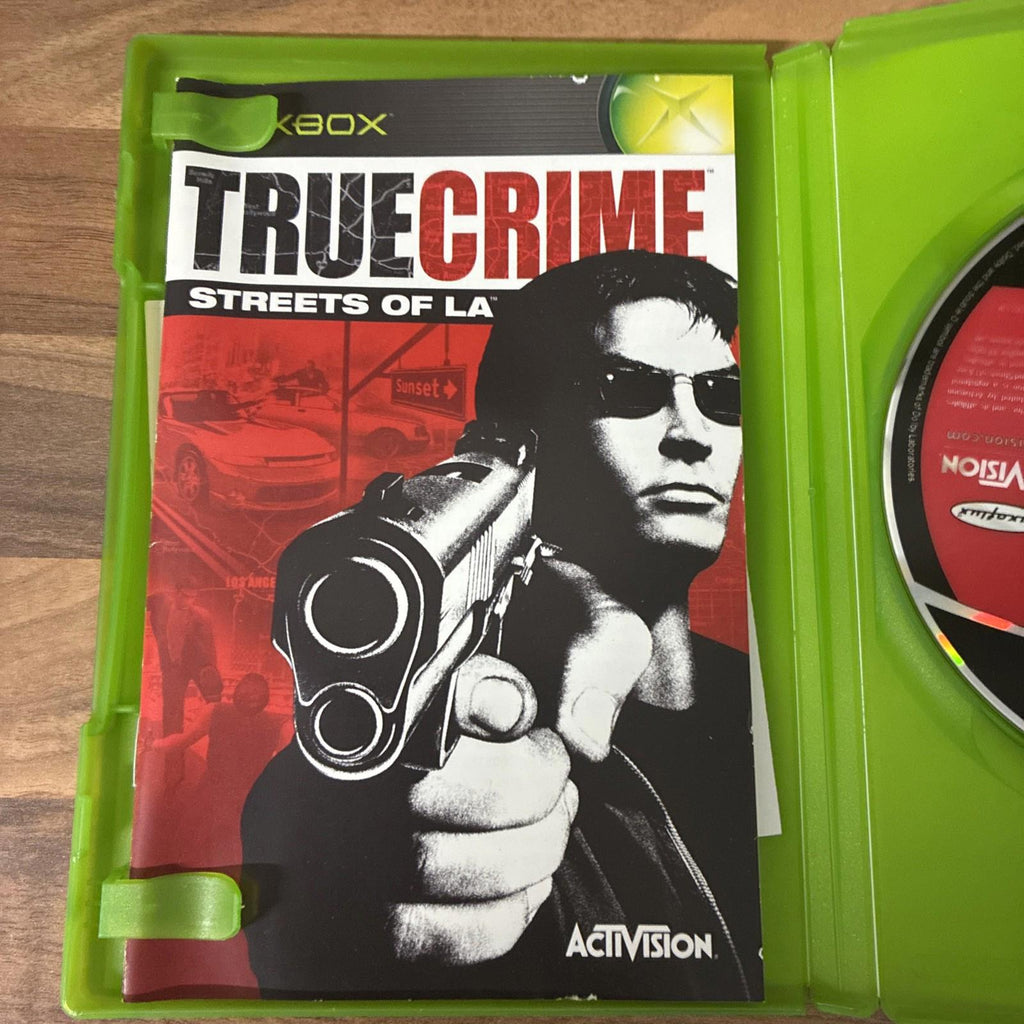 True Crime: Streets of LA - Xbox Original - Complete With Manual - VGC.