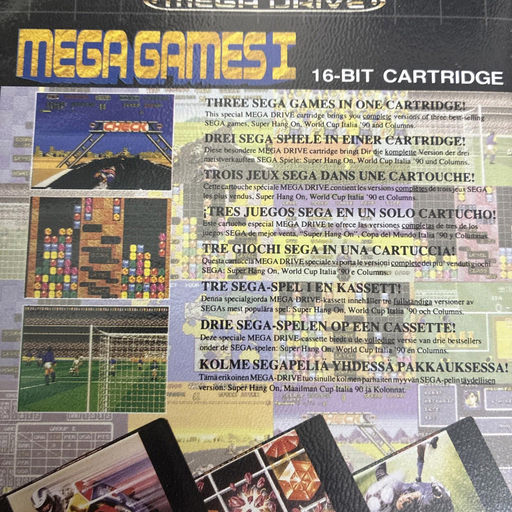 Sega Megadrive | Mega Games 1 | Boxed | Pal | Tested with manual Boxed