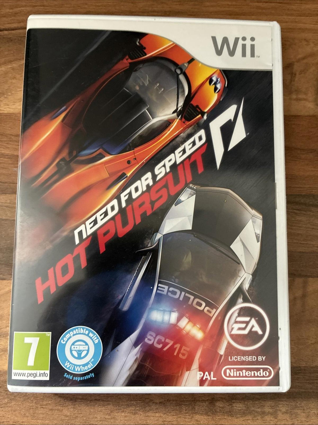 Need for Speed: Hot Pursuit (Nintendo Wii, 2010) - European Version