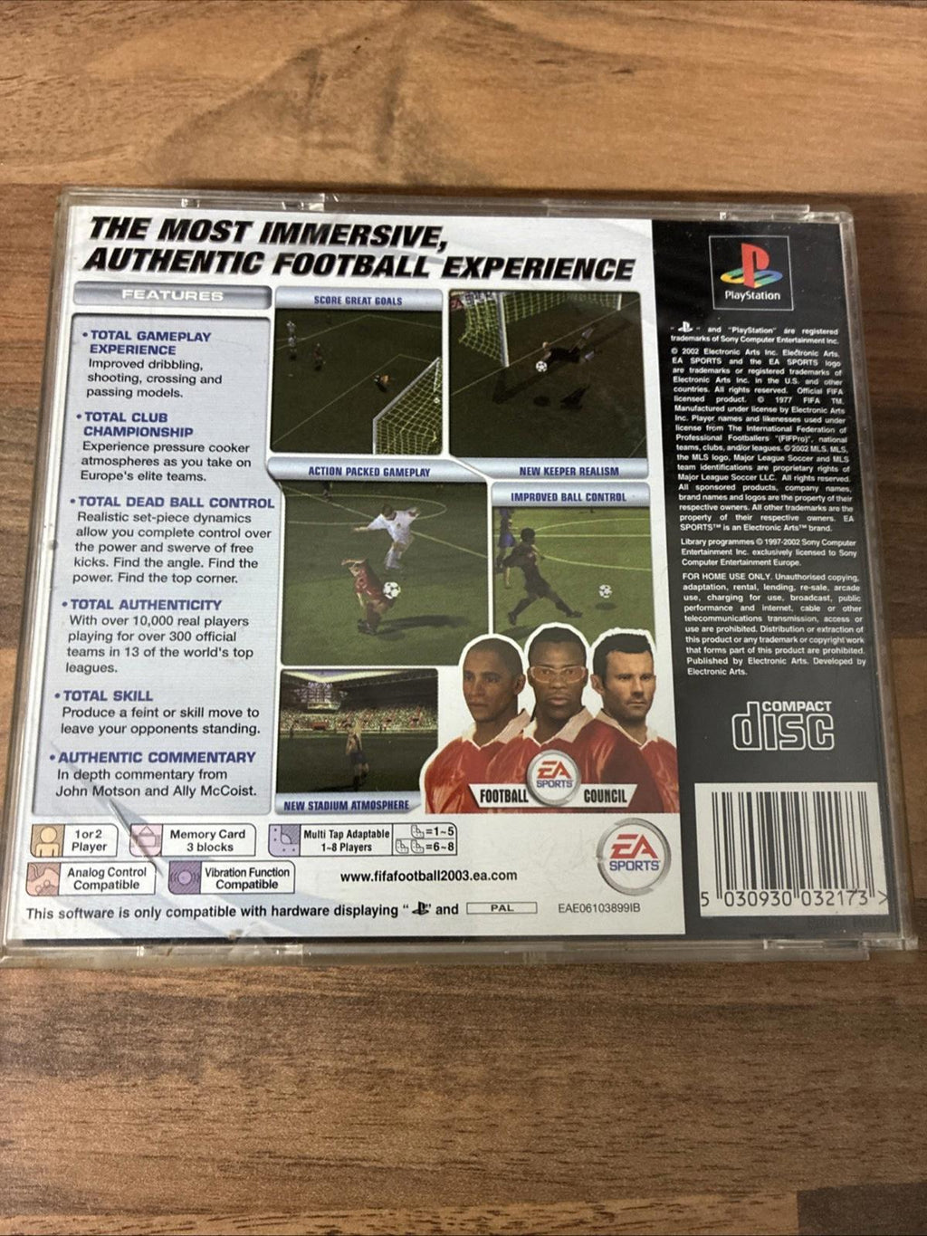 FIFA Football 2003 - PlayStation 1 PS1 | TheGameWorld