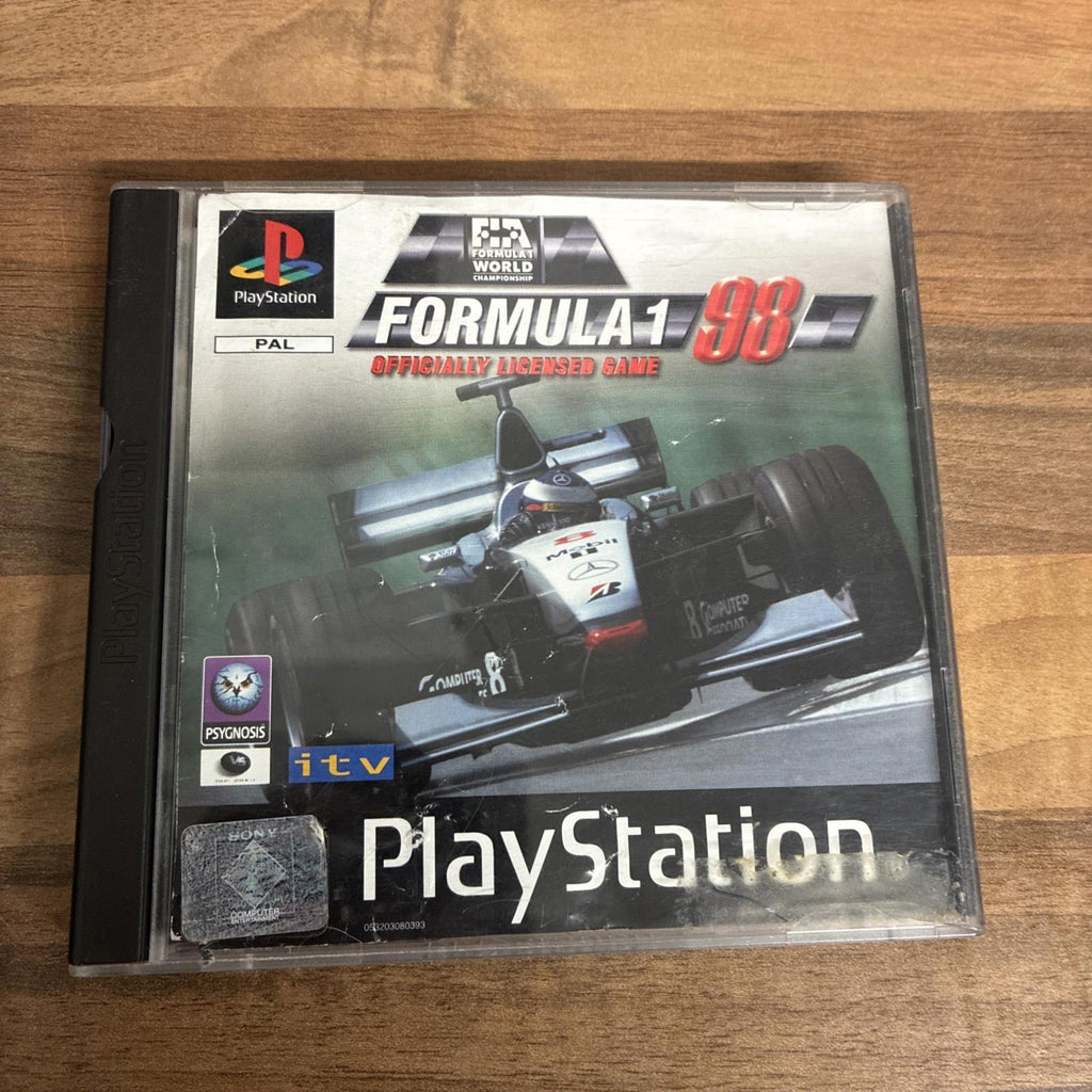 Formula One 98 PS1 (COMPLETE INC MANUAL) Sony Playstation