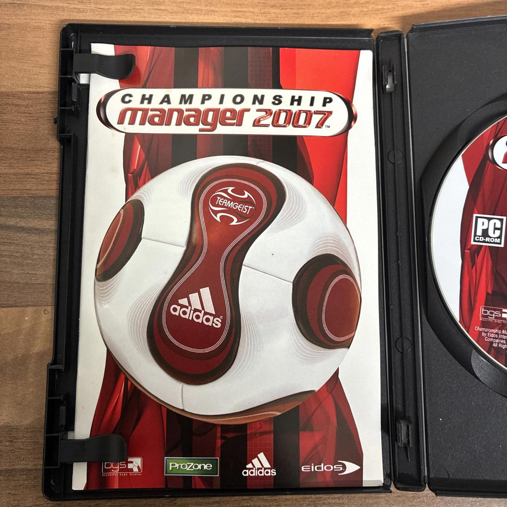 Championship Manager 2007 PC CD Rom Game Complete
