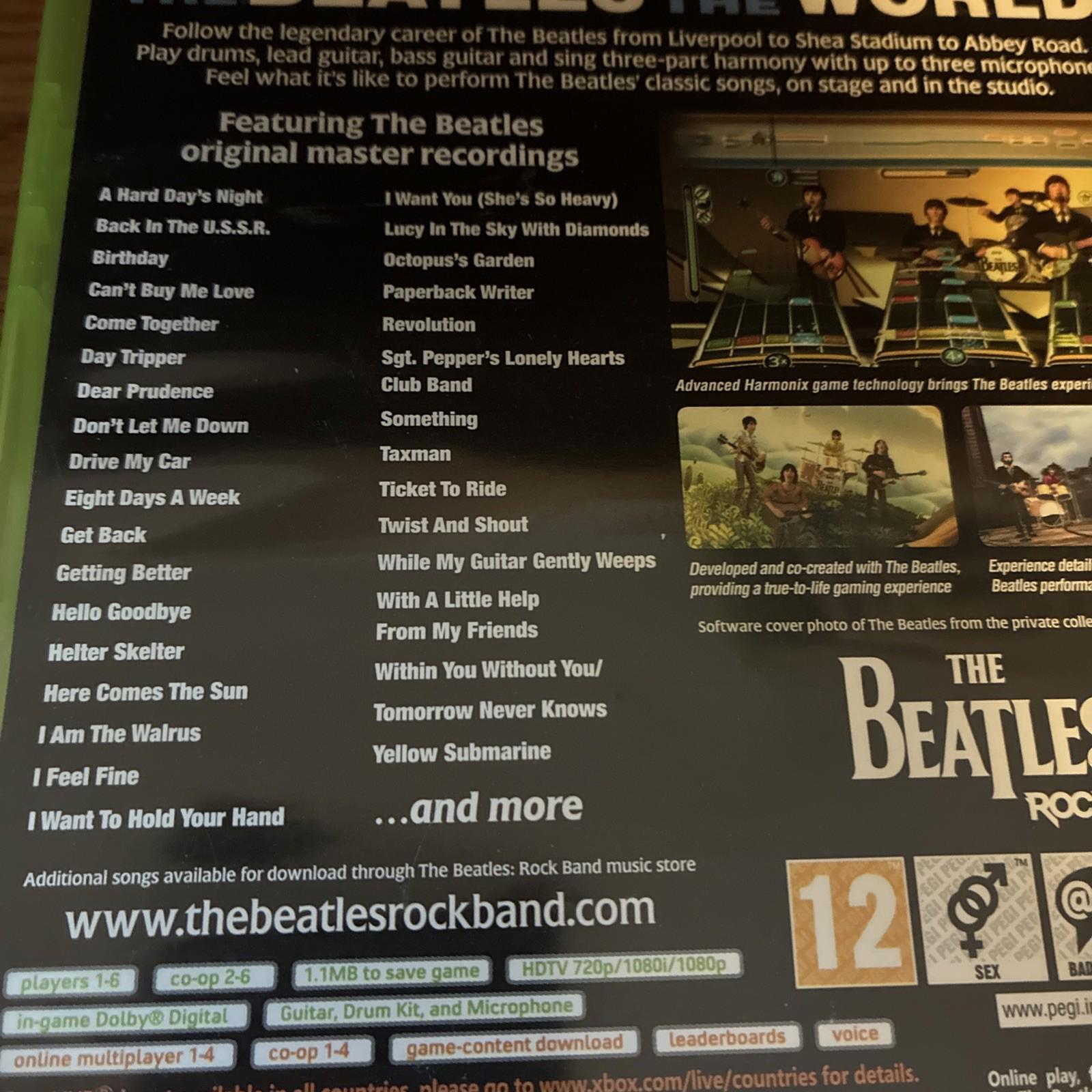 The Beatles: Rock Band (Microsoft Xbox 360, 2009)